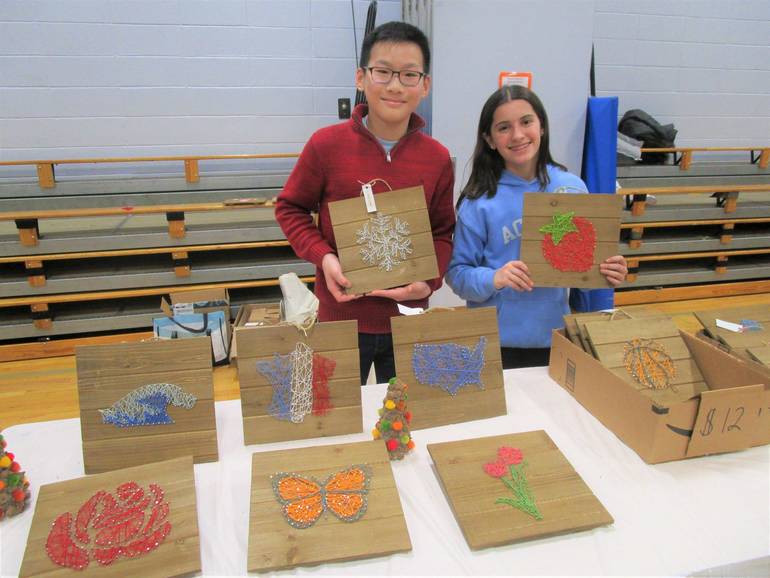 Valleyview Students Entrepreneurs during TREP Marketplace TAPinto