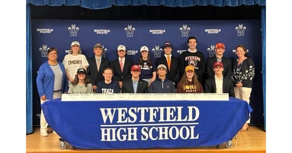 16 Westfield High School StudentAthletes Sign with Colleges