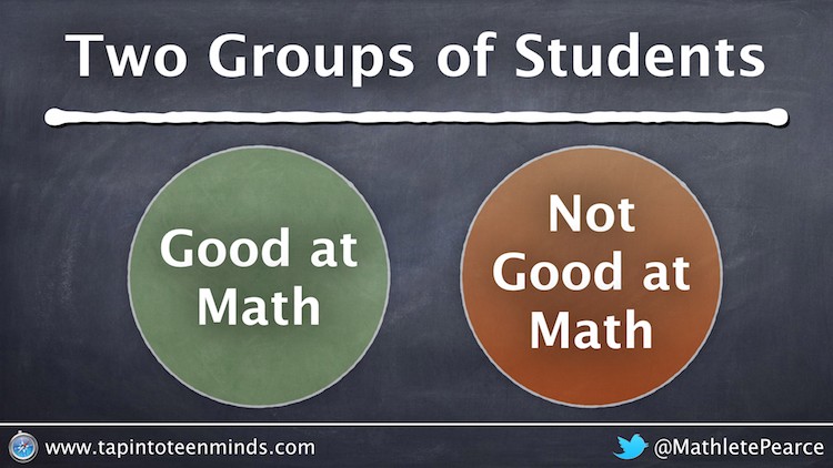 Two Groups of Math Students I Created in My Classroom
