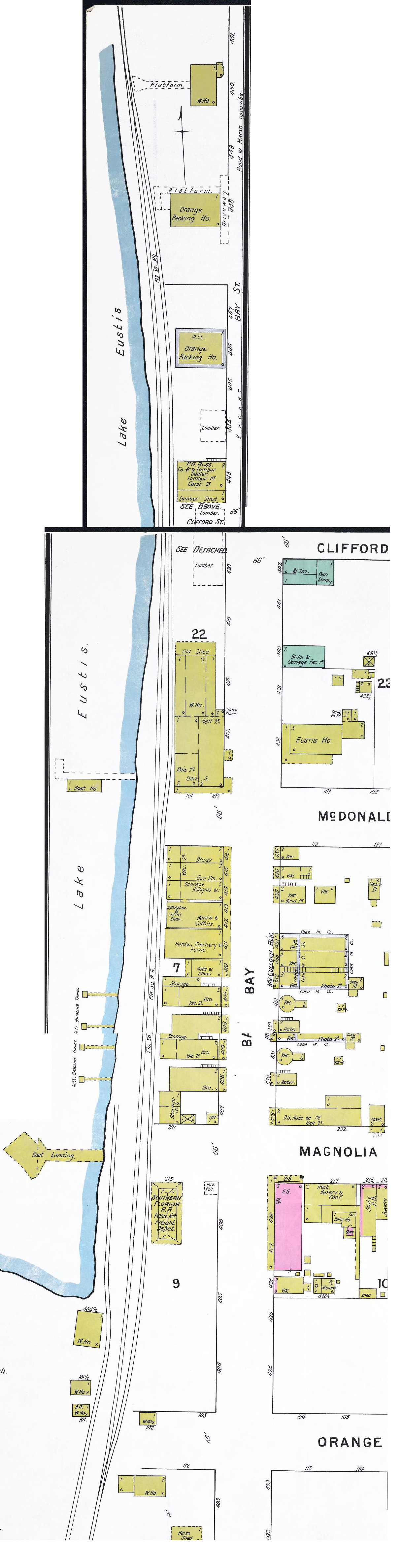 Florida Southern Eustis Maps