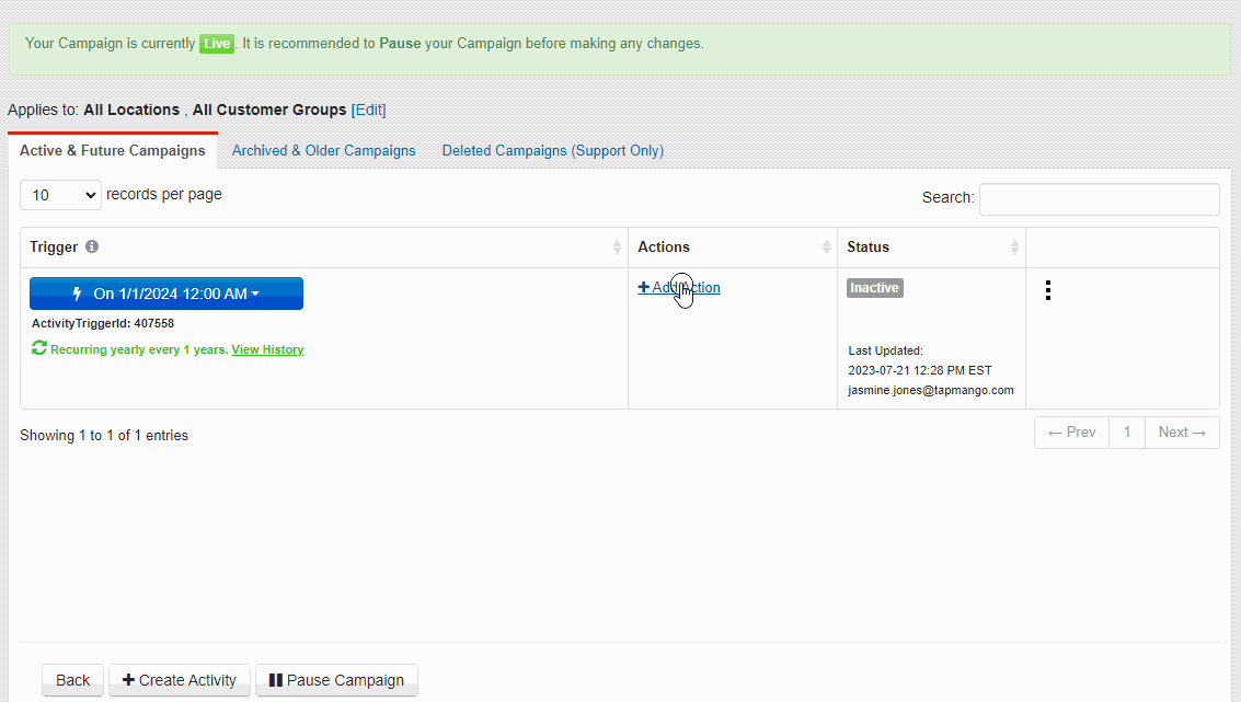 How to Make Points Expire TapMango Inc.