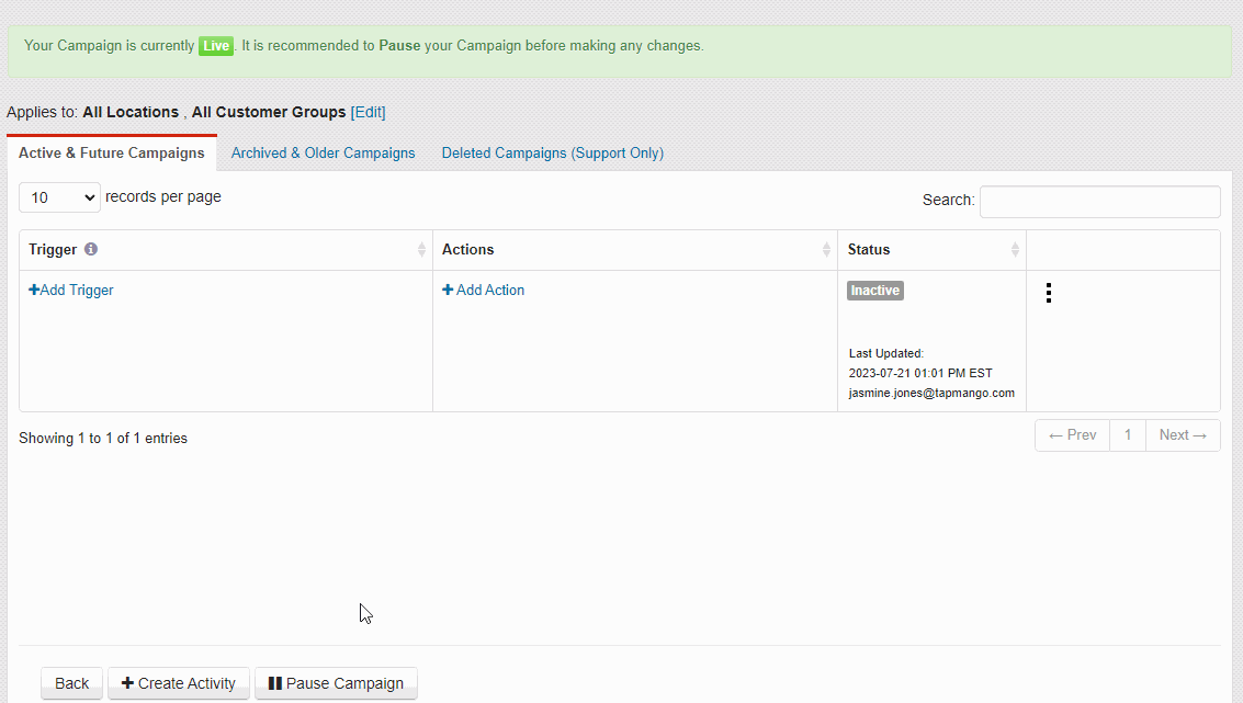 How to Make Points Expire TapMango Inc.