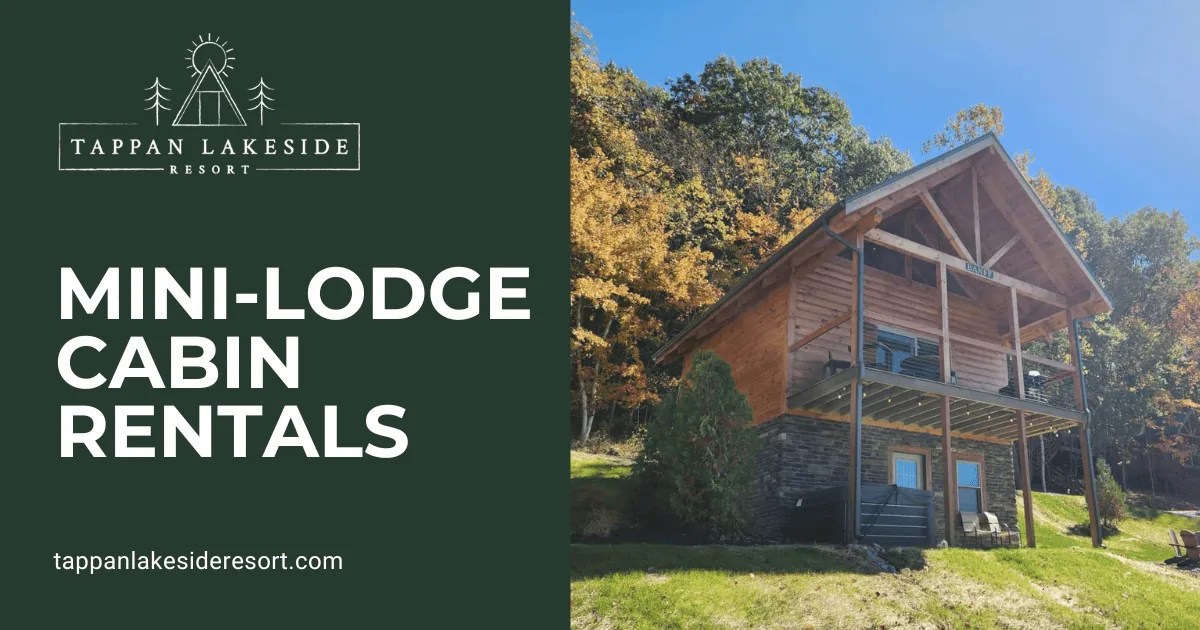 Luxury MiniLodge Rentals in Ohio Tappan Lakeside Resort