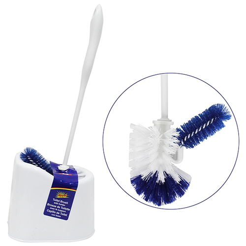 Toilet Bowl Brush with Rim Cleaner Tap Phong