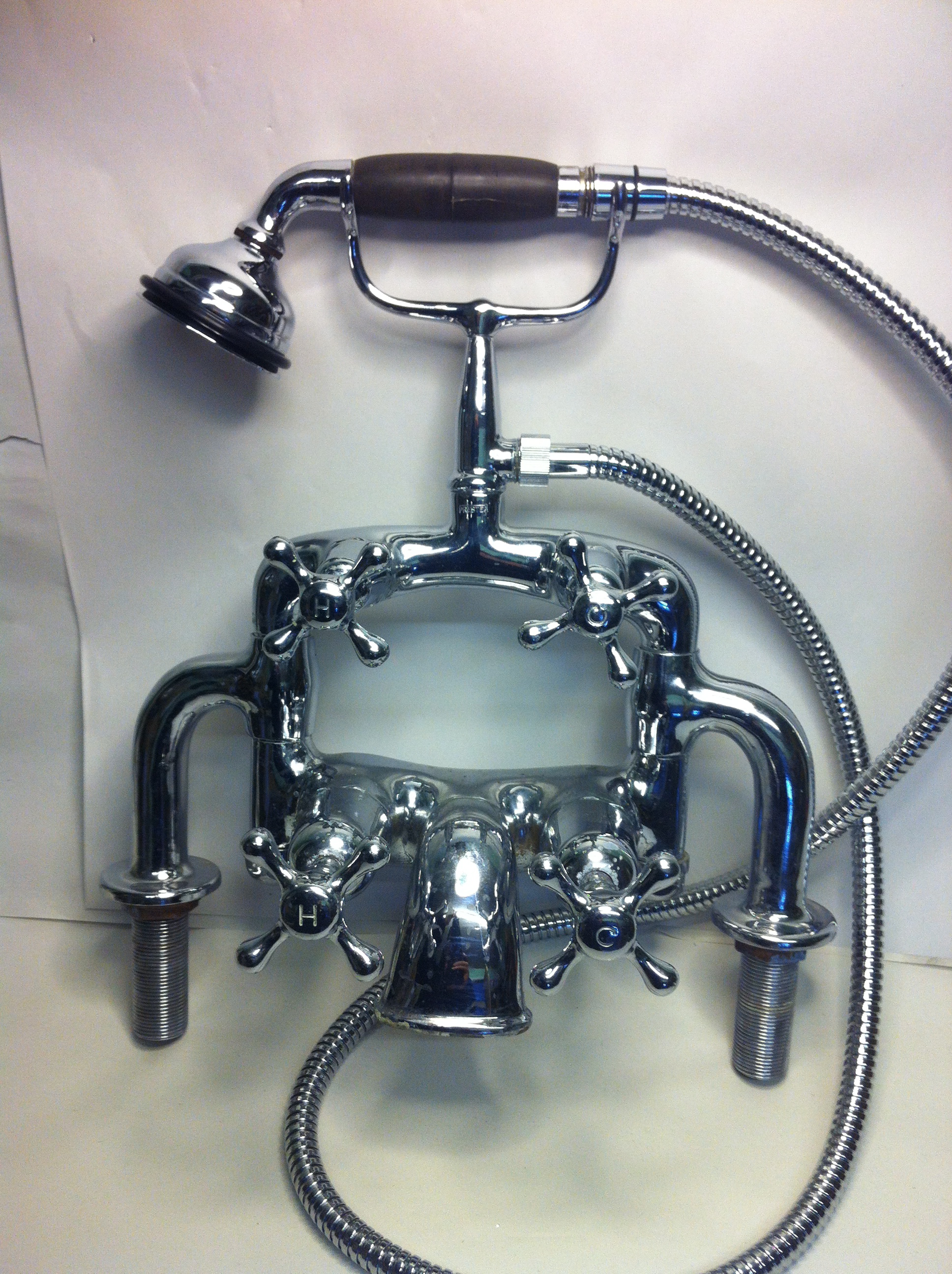 Victorian bath shower mixer Work in Progress