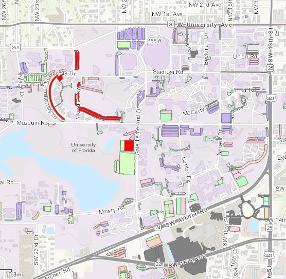 Uf Parking Restrictions Map Large World Map