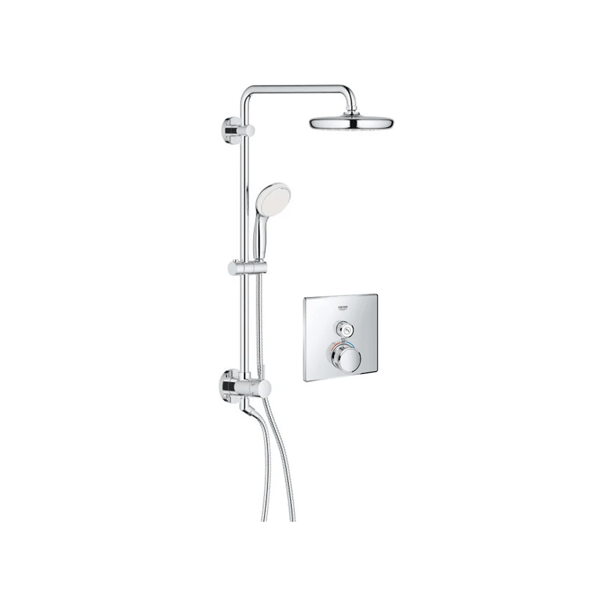 GROHE 2 Way Retrofit Shower System and Valve Trim