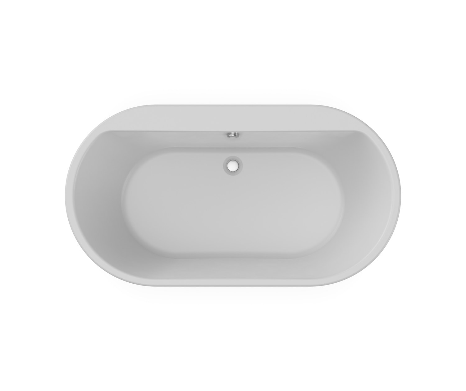 MAAX Brioso 66″ x 36″ x 23″ AcrylX Freestanding Center Drain Bathtub