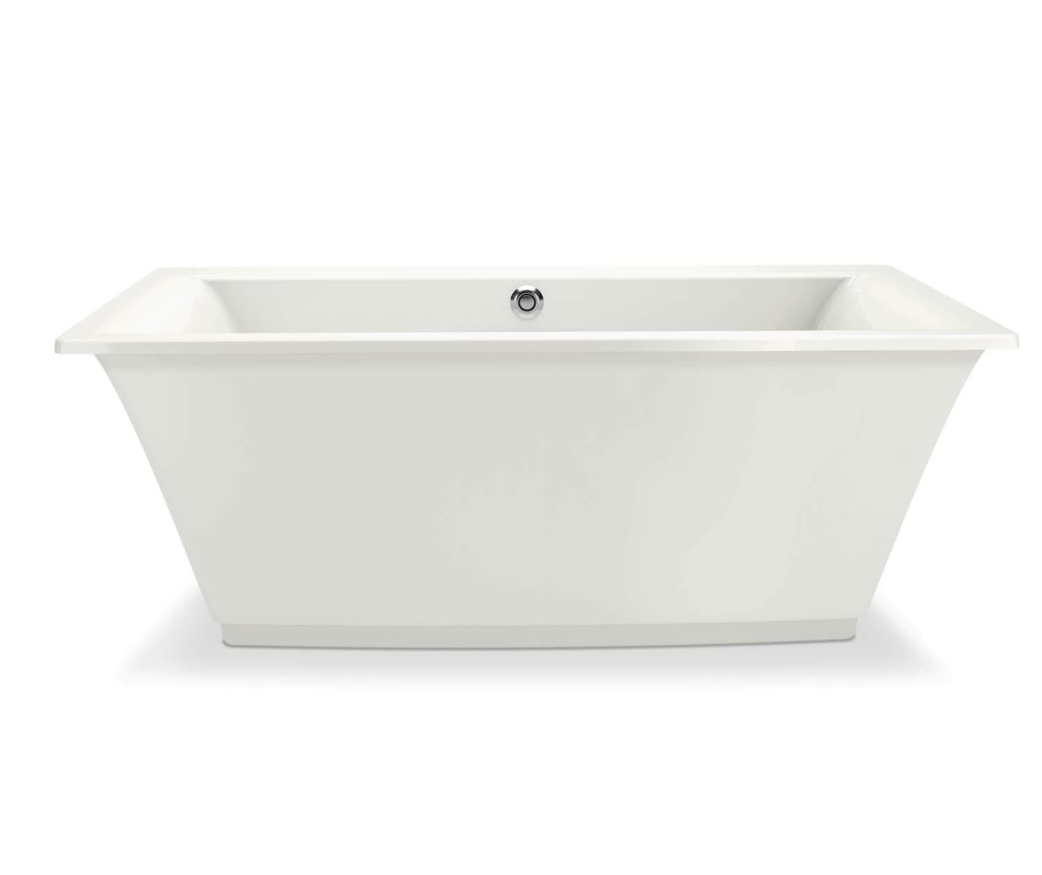 MAAX Optik 66″ x 36″ x 24″ Acrylic Freestanding Center Drain Bathtub