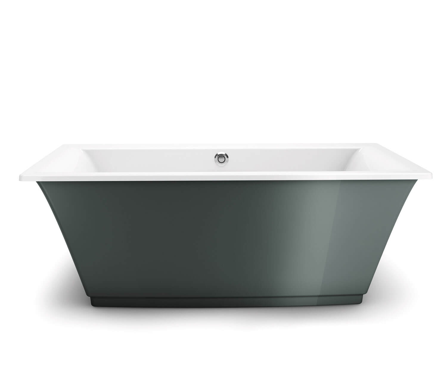 MAAX Optik 66″ x 36″ x 24″ Acrylic Freestanding Center Drain Bathtub