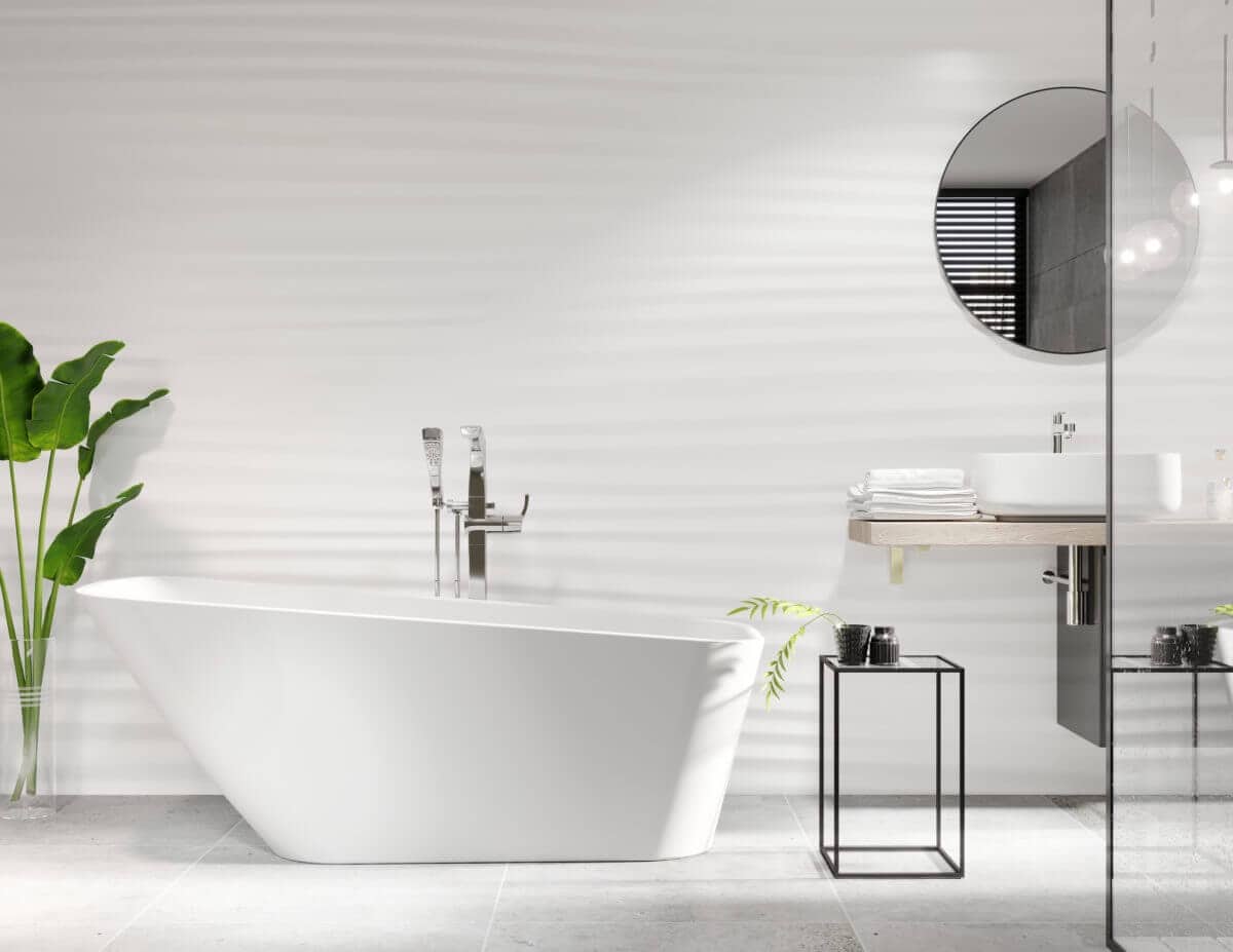 Mirolin Zahra™ acrylic freestanding bathtub