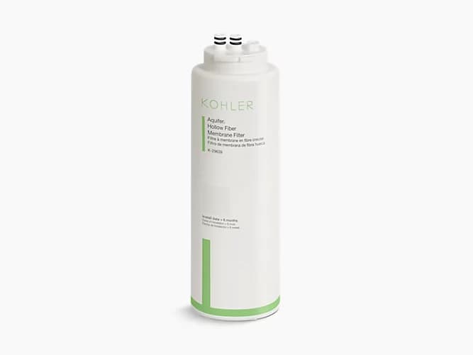 KOHLER Aquifer®+ Hollow fiber membrane single replacement filter cartridge