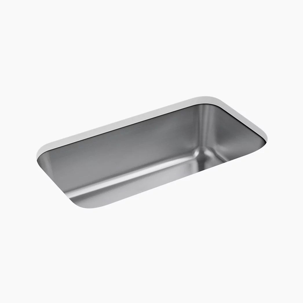 KOHLER Undertone® Preserve® 311/4" undermount singlebowl kitchen sink