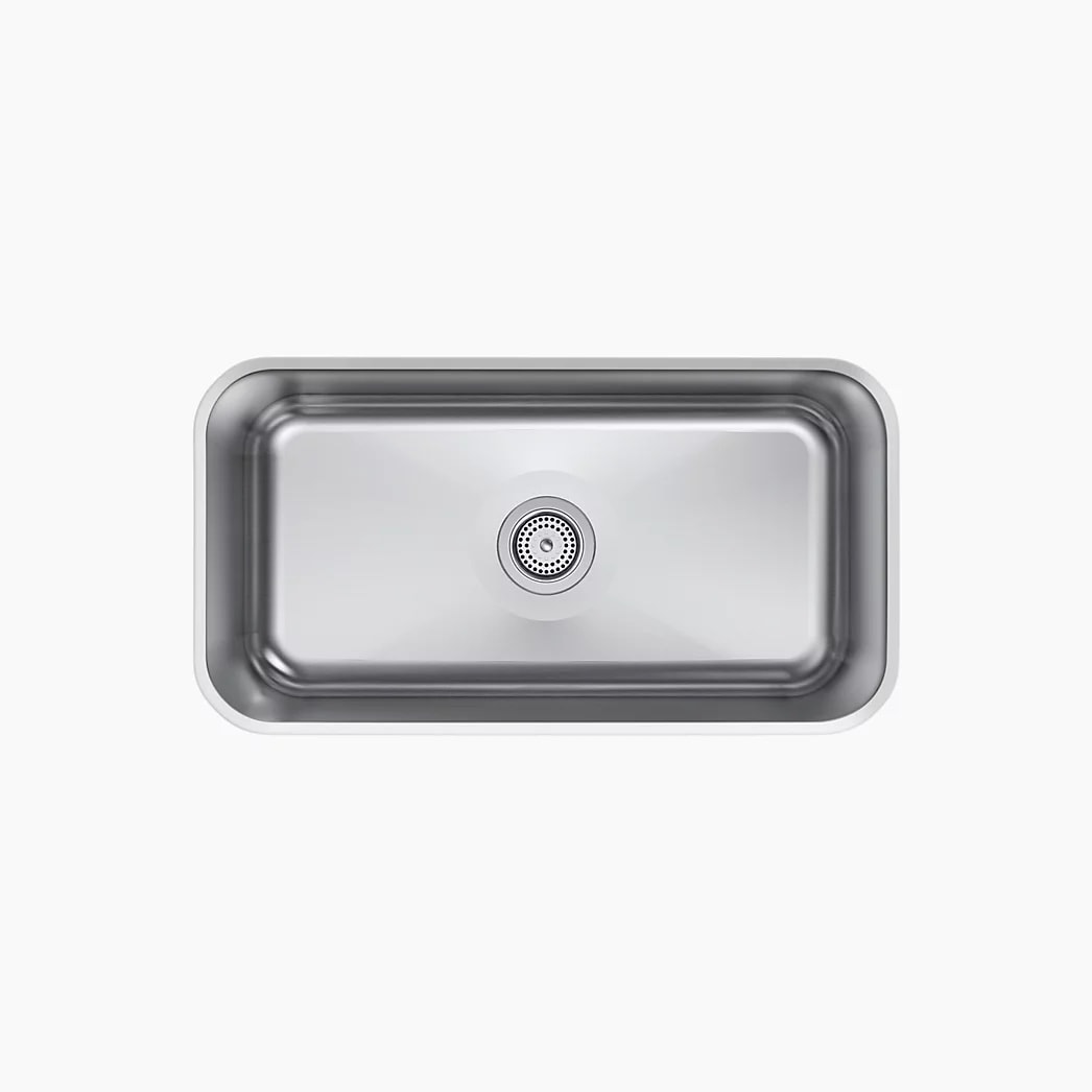 KOHLER Undertone® Preserve® 311/4" undermount singlebowl kitchen sink