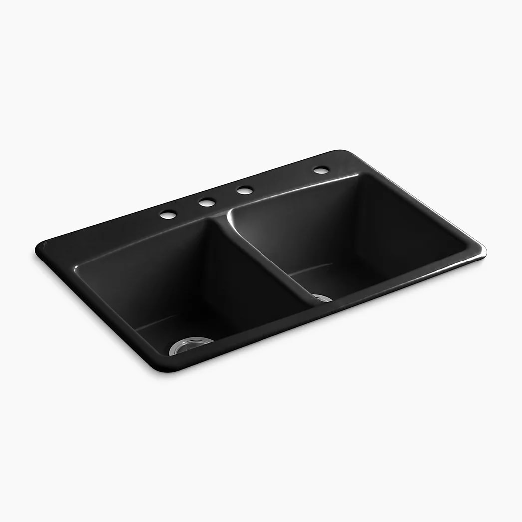 KOHLER Brookfield™ 33" topmount doublebowl kitchen sink