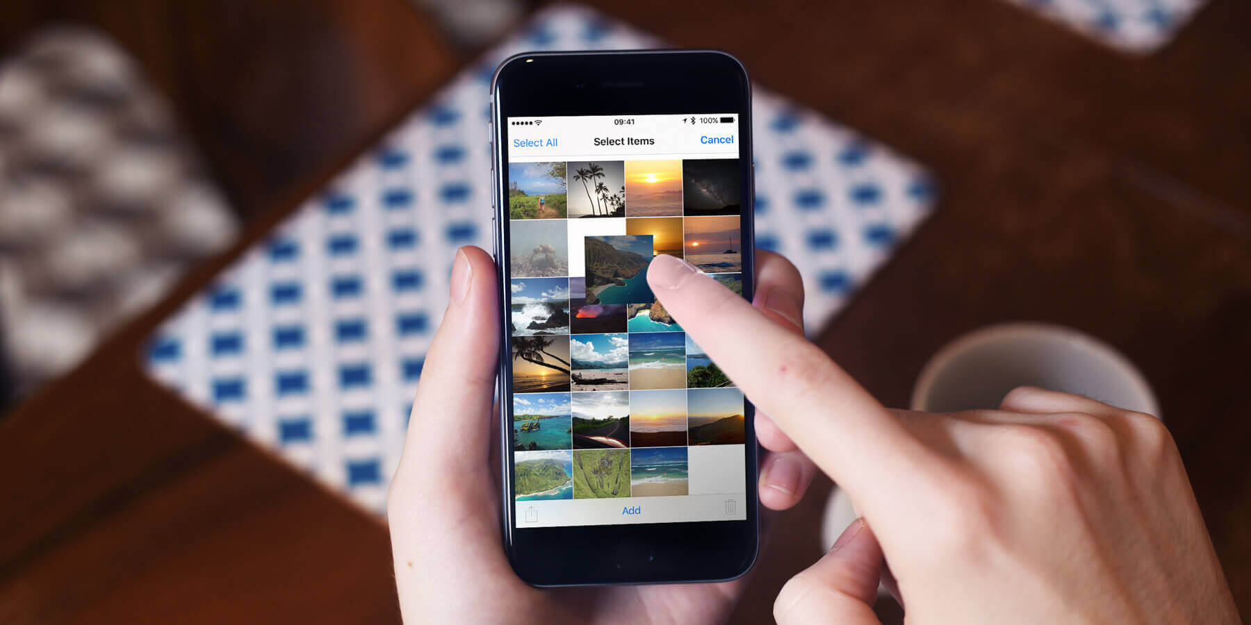 Guide How to reorder photos in an album on the iPhone iOS 9 TapSmart