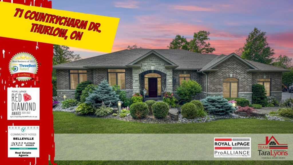 Belleville Real Estate with Tara Lyons Team at Royal Lepage Proalliance