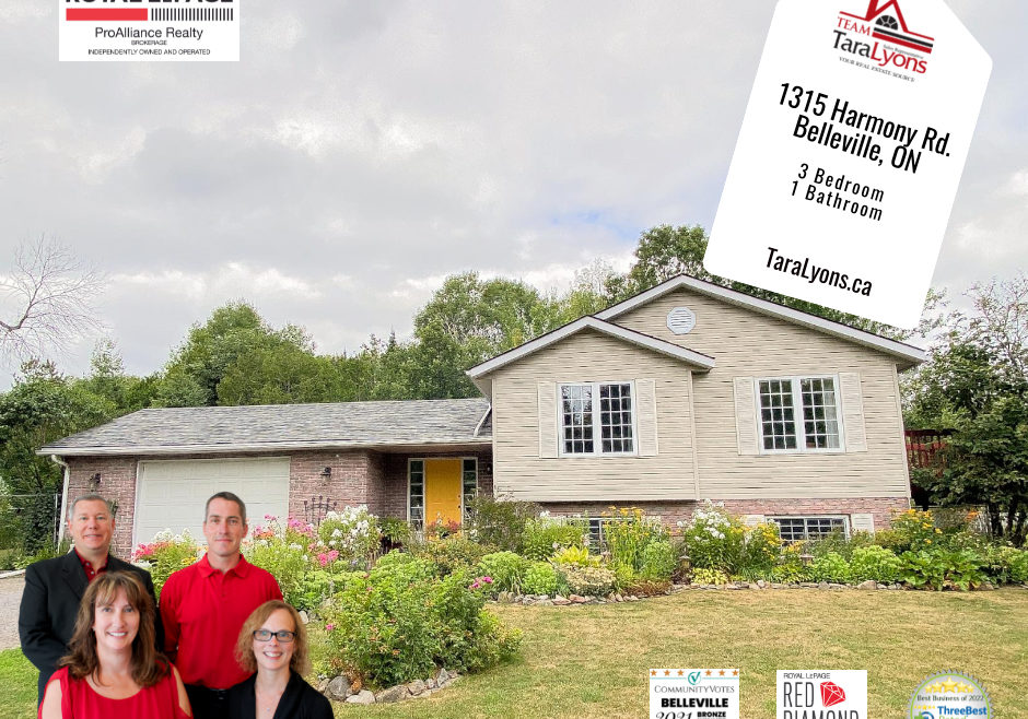 Belleville Real Estate with Tara Lyons Team at Royal Lepage Proalliance