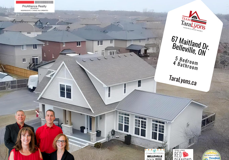 Belleville Real Estate with Tara Lyons Team at Royal Lepage Proalliance