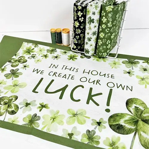 How to make a Table Runner from Fabric Placemat Panels