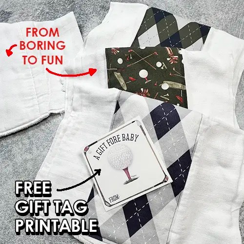 How to Sew Burp Cloths from Diapers Video Tutorial