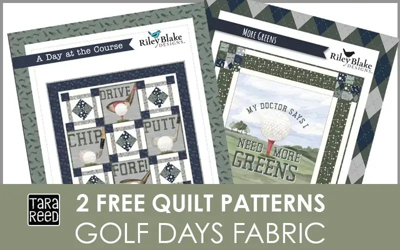 Free Golf Quilt Patterns A Day at the Course