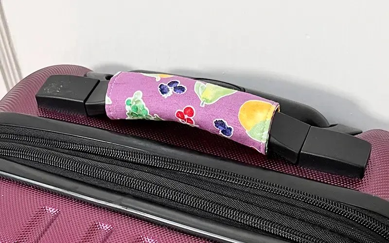 How to Sew a Luggage Handle Wrap