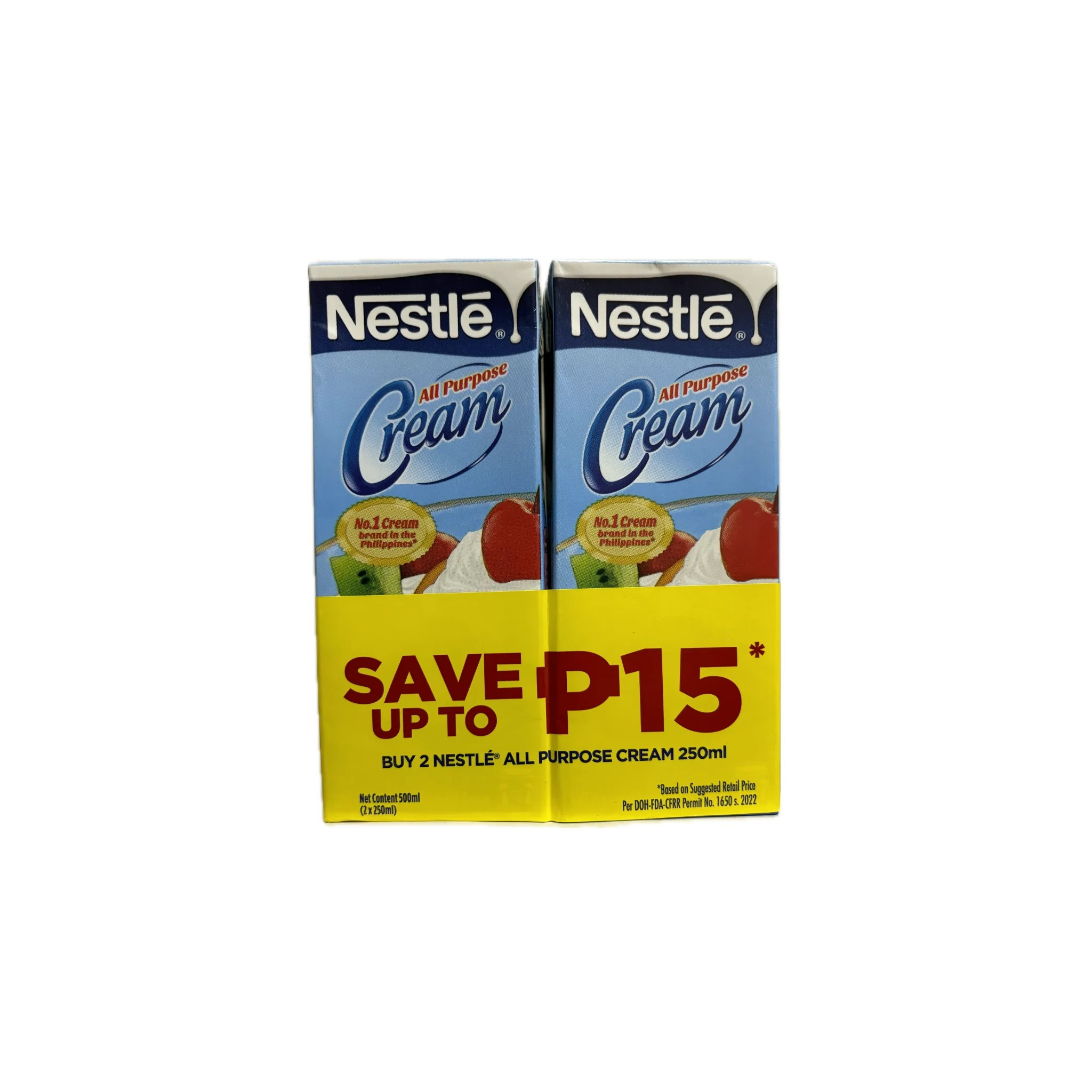 Nestle All Purpose Cream (2 packs x 250ml) TaraSuki