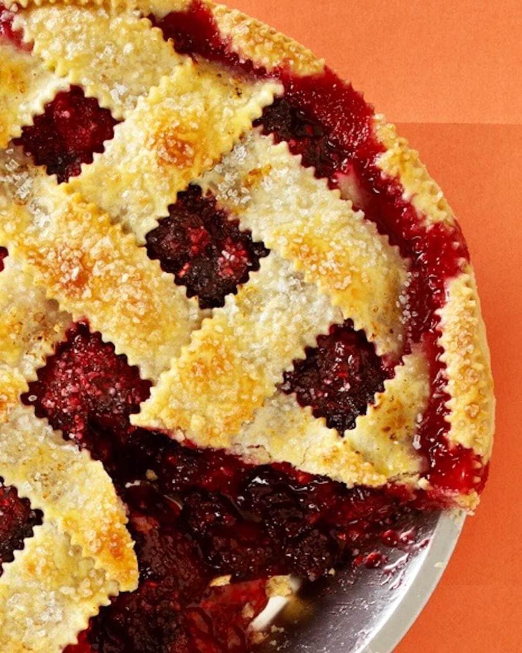 Ginger Razzleberry Pie (Blackberry Raspberry Pie) Tara Teaspoon