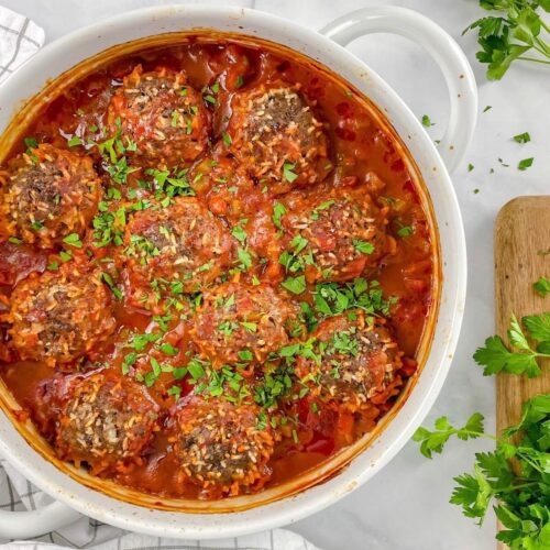 Classic Porcupine Meatballs With Rice Cooked Inside Tara Teaspoon