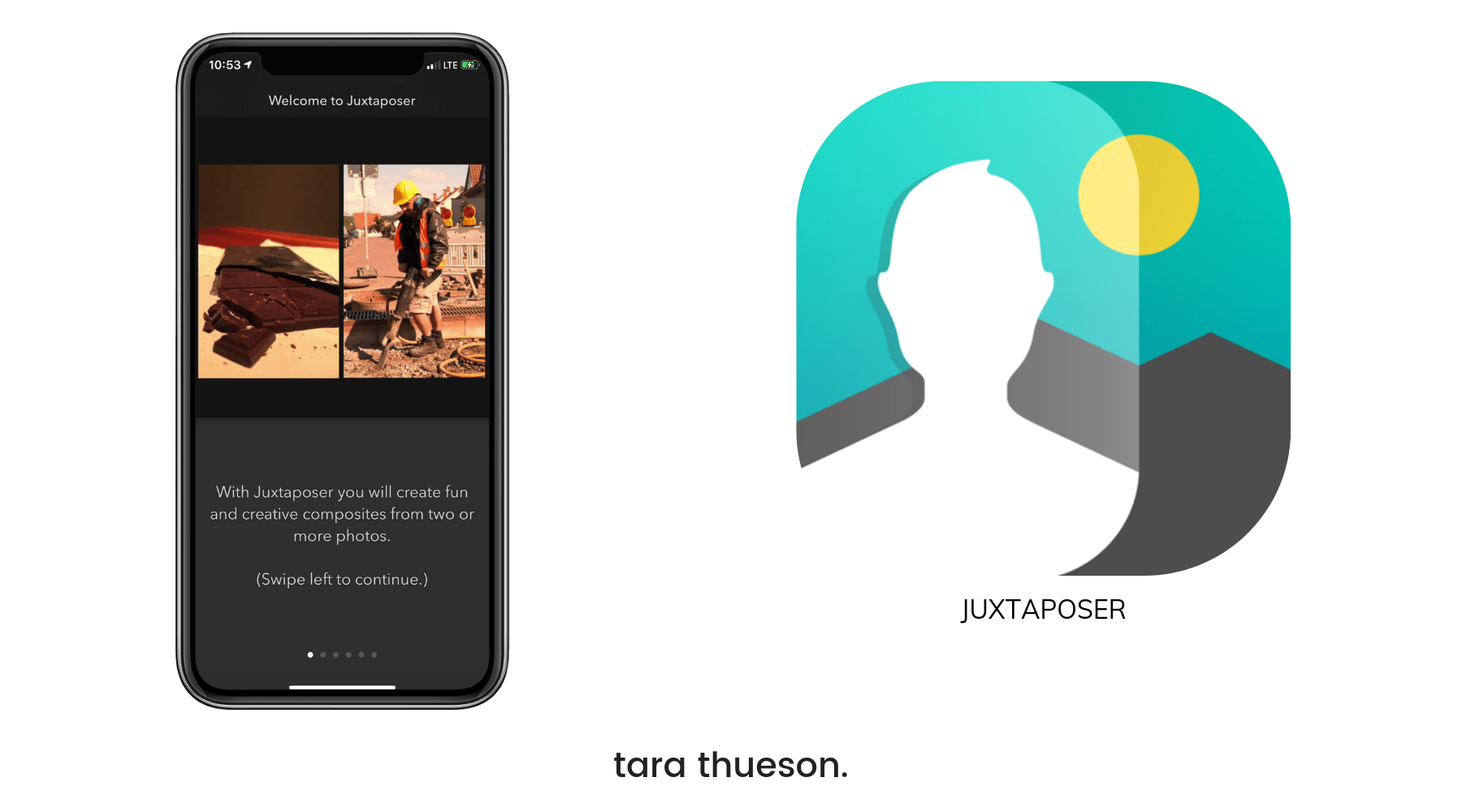 iPhone Apps Juxtaposer Tara Thueson