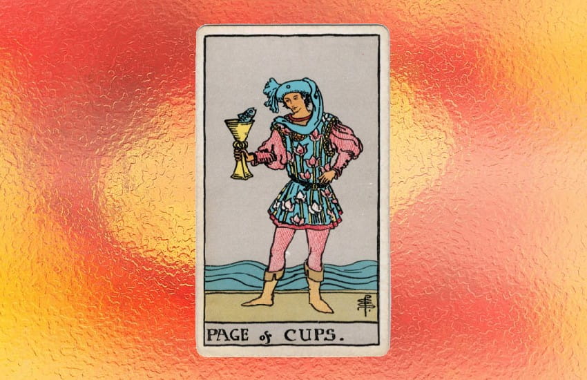 La Sota de Copas en el tarot Tarcano