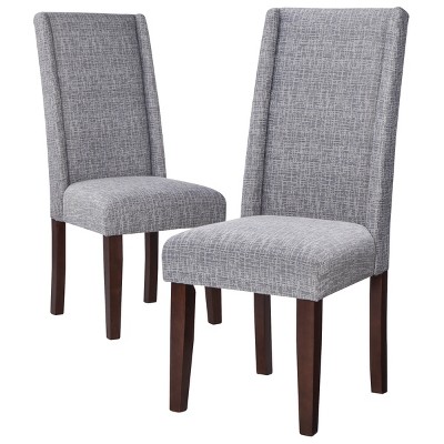 Charlie Modern Wingback Dining Chair (Set of 2) eBay
