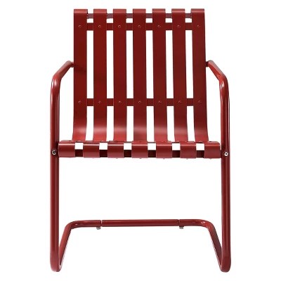 Gracie Metal Retro Patio Spring Chair eBay
