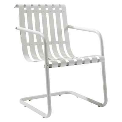 Gracie Metal Retro Patio Spring Chair eBay