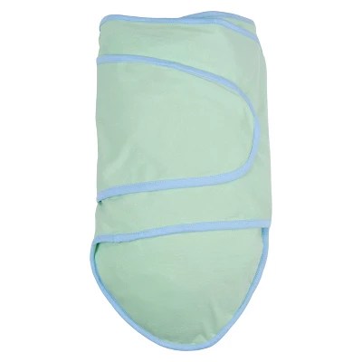 Miracle Blanket Solid Print with Trim Baby Swaddle eBay