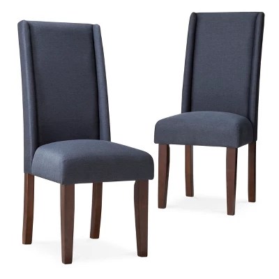 Charlie Modern Wingback Dining Chair Set Of 2 Charlie Modern Wingback Dining Chair Yellow (Set of 2) eBay