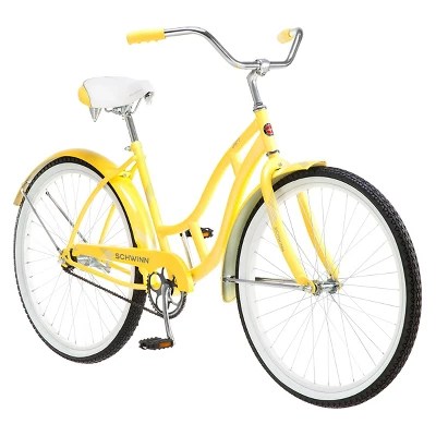 Schwinn Women’s Legacy 26″ Cruiser Bike Yellow FitsGeeks