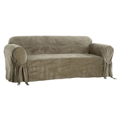 Microfiber Velvet Sofa Slipcover