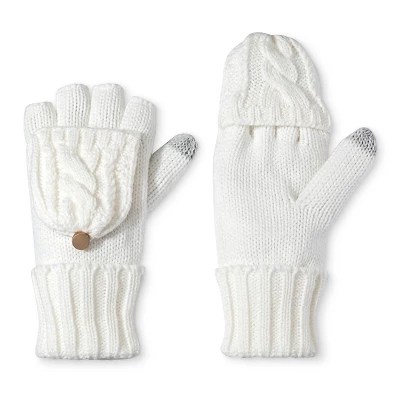Women's Cable Knit FlipTop Mittens Merona™ eBay