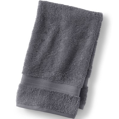 Lands' End Premium Supima Cotton Hand Towel Rich Steel Target