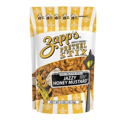 Zapp's Jazzy Honey Mustard Pretzel Stix 5oz Target