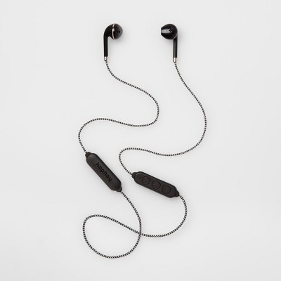 Bluetooth Wireless Braided Earbuds - Heyday™ Gold/black : Target