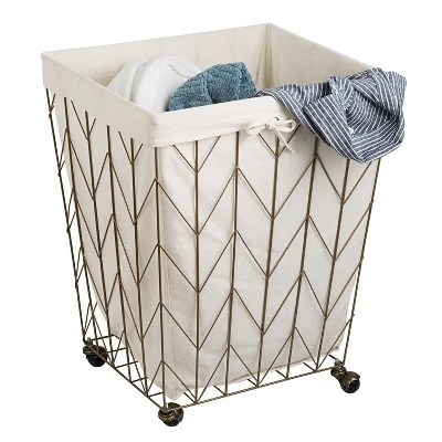Honeycando Laundry Baskets Light Gold Target