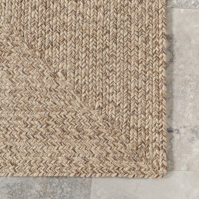 Nuloom Wynn Braided Indoor/outdoor Area Rug, Runner 2' 6" X 10', Tan