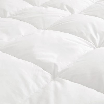 Peace Nest White Goose Feather Fiber Comforter Winter Duvet Insert