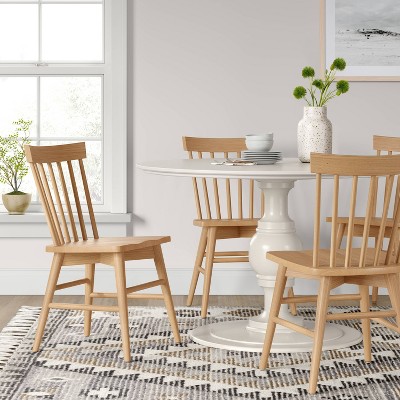 Set Of 2 Windsor Dining Chair Natural Threshold™ Target