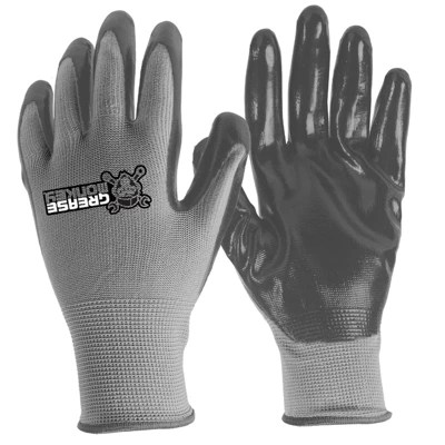 Grease Monkey L Nitrile Dipped Gloves Target