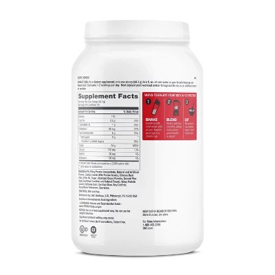 Gnc Pro Performance 100 Whey Protein Powder Cookies And Cream 25