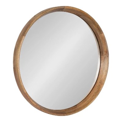 Kate And Laurel Prema Wood Framed Mirror Target